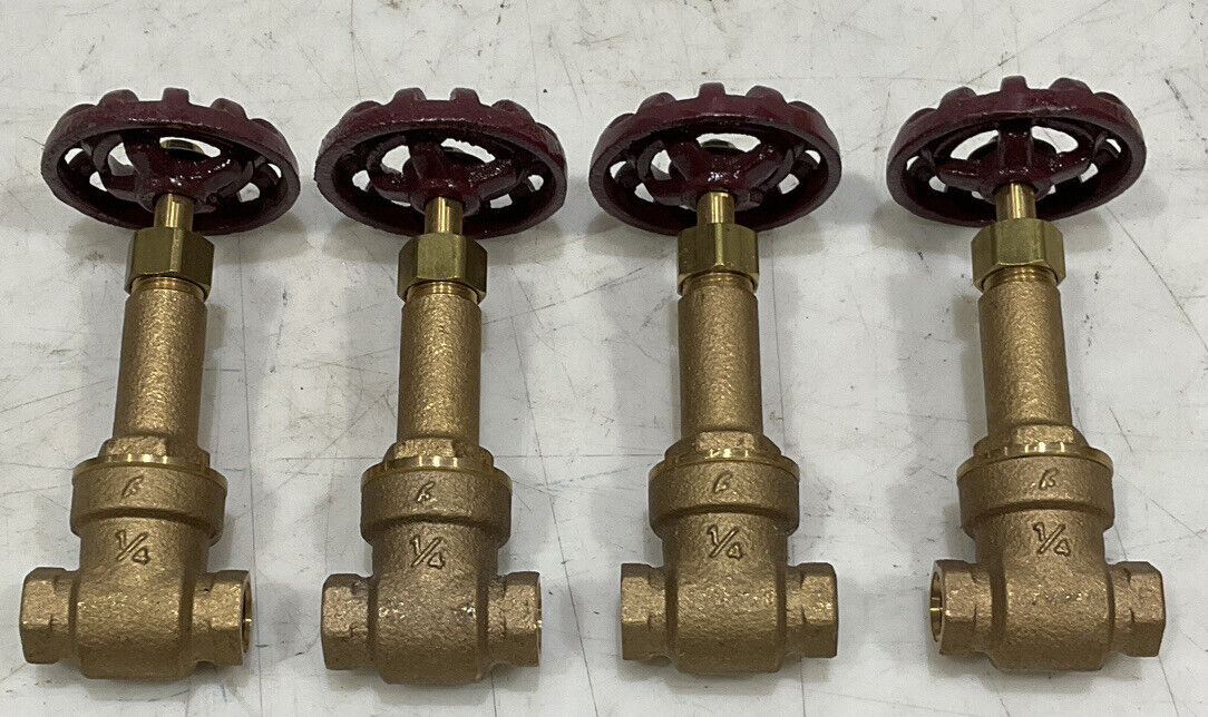 CRANE 428 125S/200CWP GATE VALVE LOT OF 4 373