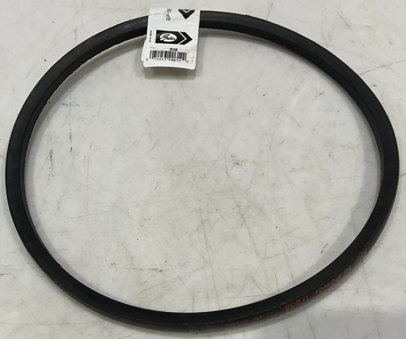 GATES 9003-2038 B38 HI-POWER II BELT LOT OF 5 373