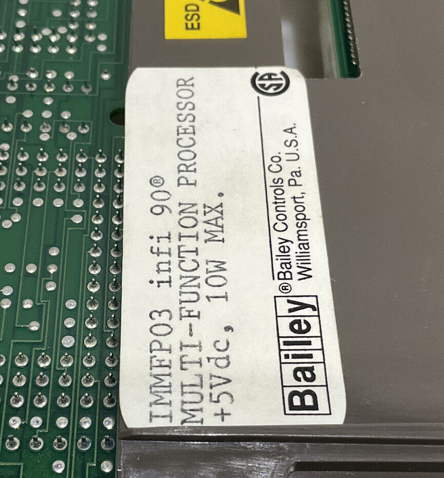 BAILEY IMMFP03 INFI 90 MULTI-FUNCTION PROCESSOR 97A8