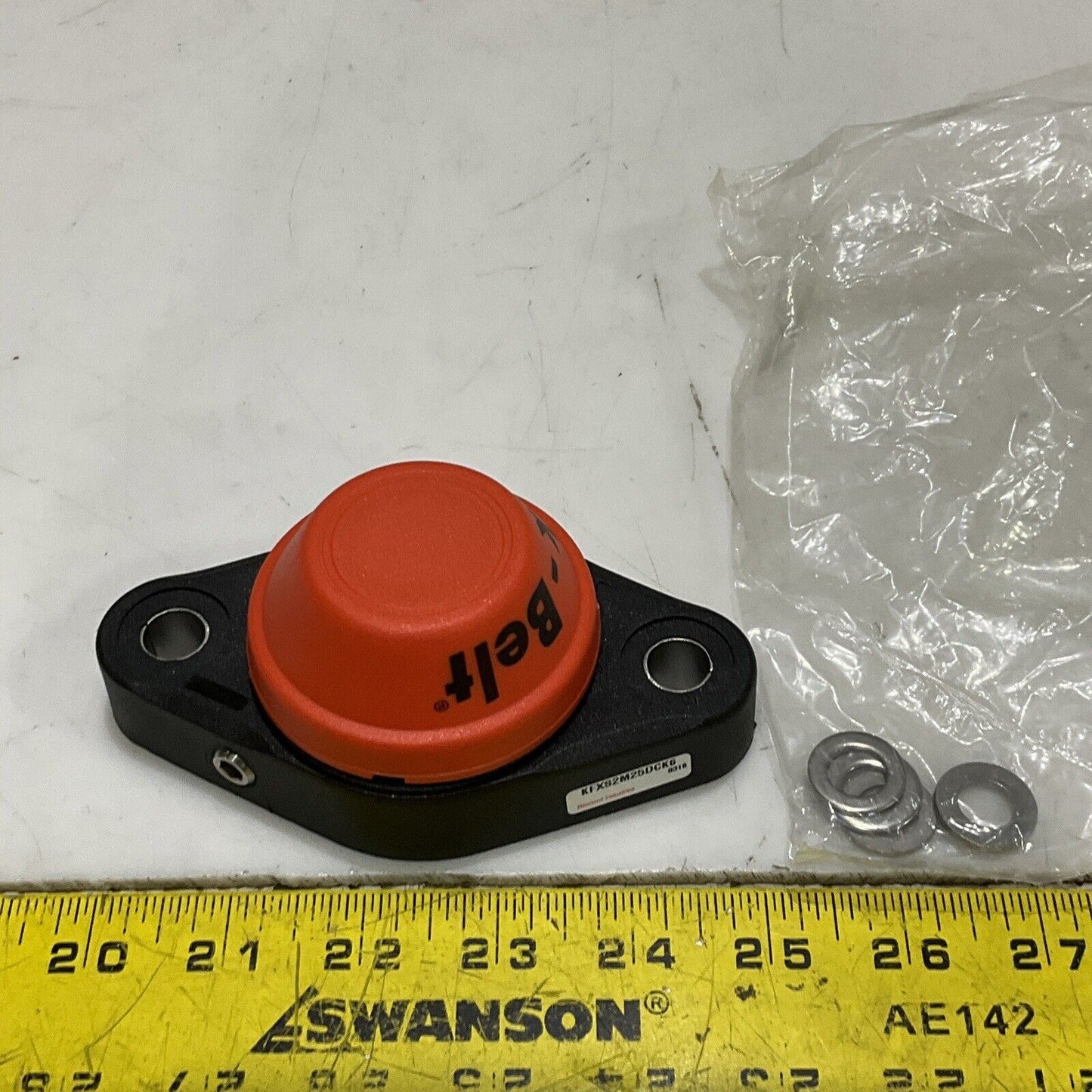 REXNORD LINK BELT KFXS2M25DCK6 FLANGED POLYAMIDE 25 MM PO1 U3S