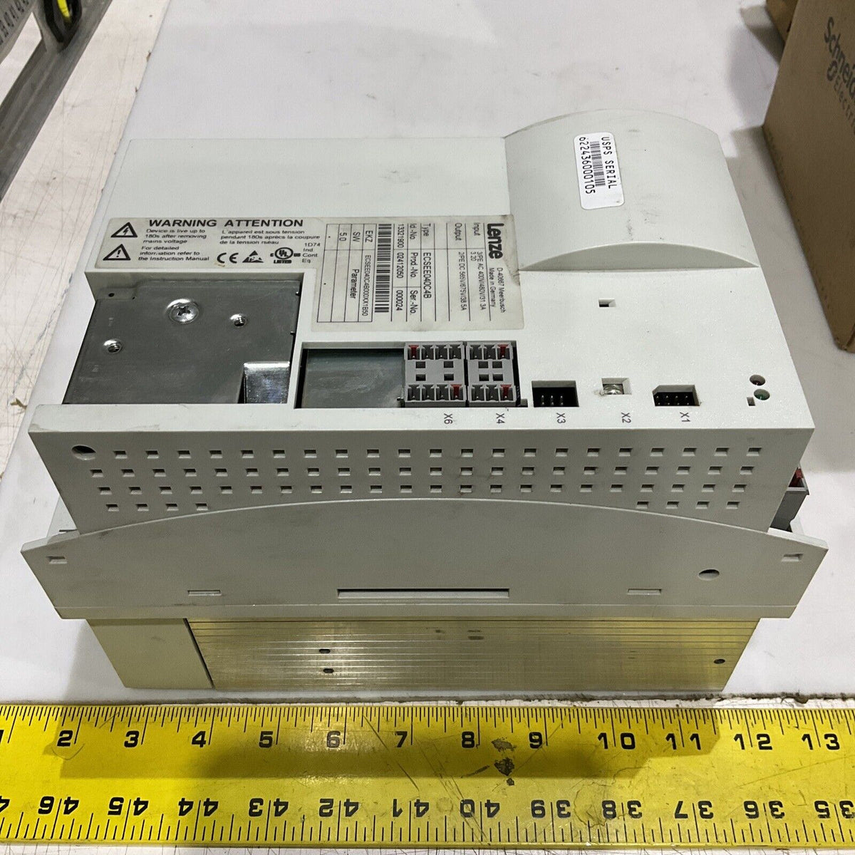 LENZE ECSEE040C48 POWER SUPPLY MODULE U3S