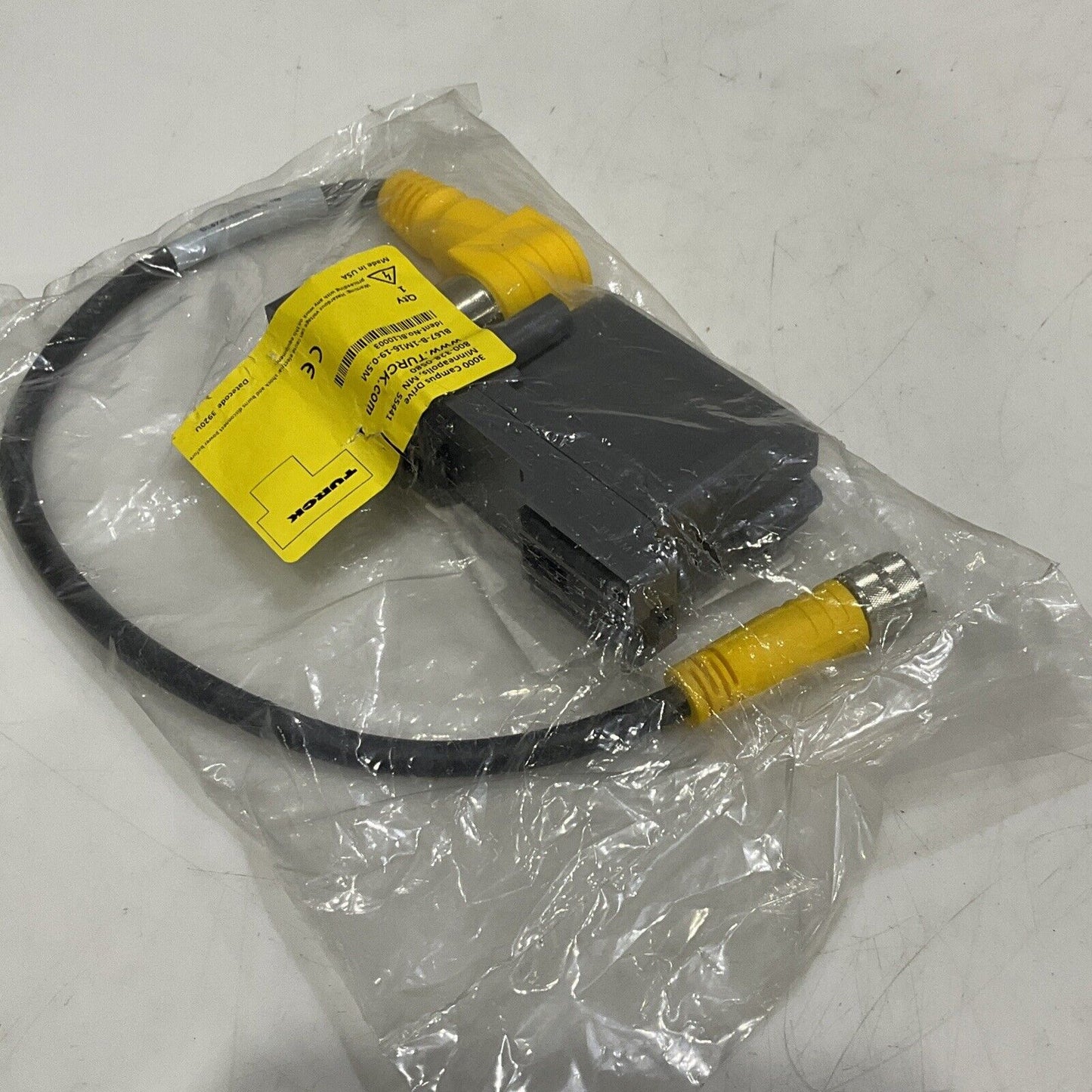 TURCK BL67-1M16-19-0.5M BASE MODULE WITH CABLE ASSEMBLY BL10003 U3S
