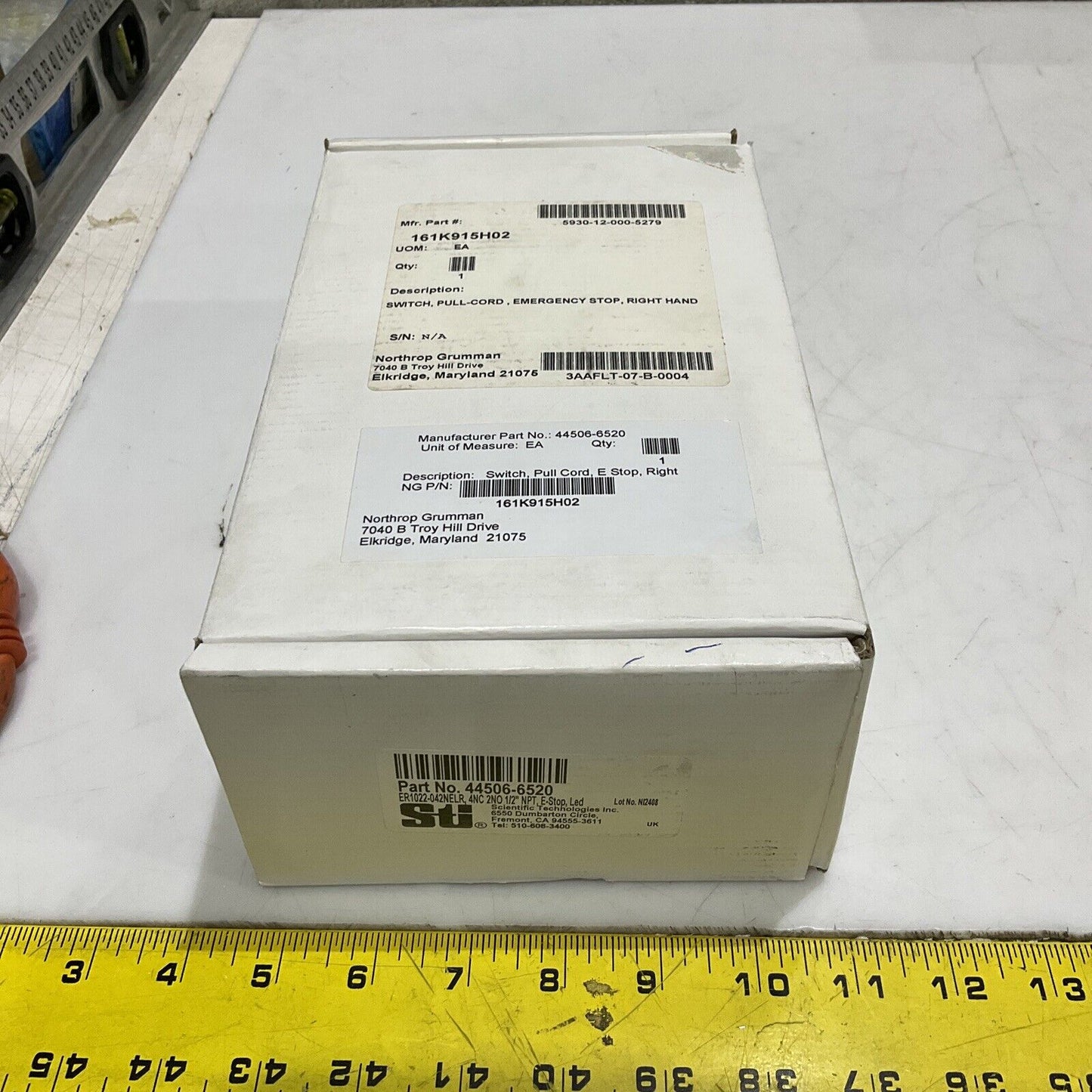STI 44506-6520 SAFETY SWITCH RIGHT EMERGENCY SWITCH ER1022-0 44506-6520 U3S