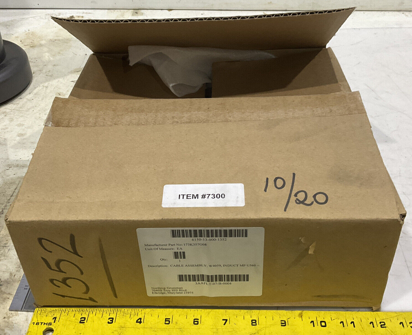 TURCK W4059 13067 INDUCT CABLE ASSEMBLY U3S