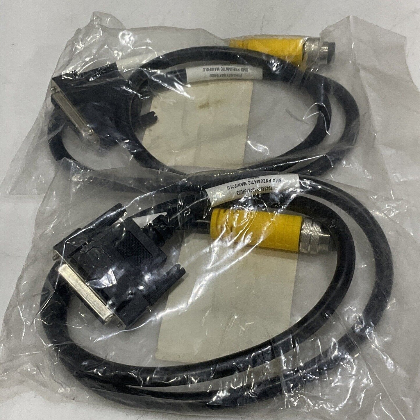 TURCK W407 W173 BMX PNEUMATIC MANIFOLD CABLE ASSEMBLY GW-43-D0-00 LOT OF 2 U3S