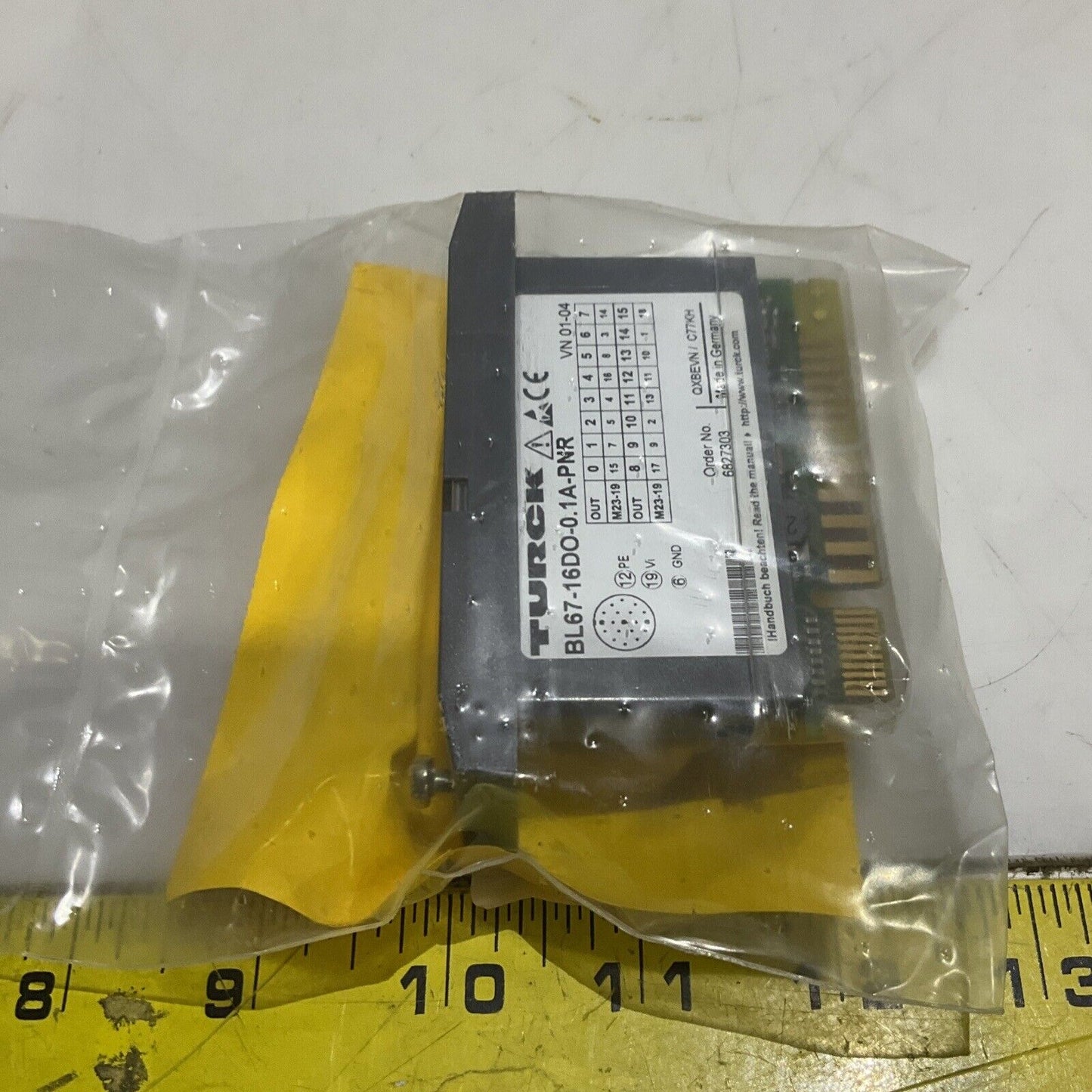 TURCK BL67-16DO-0.1A-PNR ELECTRONIC MODULE U3S