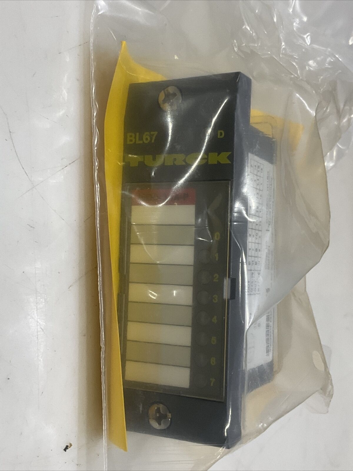 TURCK BL67-16DO-0.1A-PNR SYSTEM OUTPUT MODULE 16 DIGITAL OUTPUTS 24VDC LED U3S