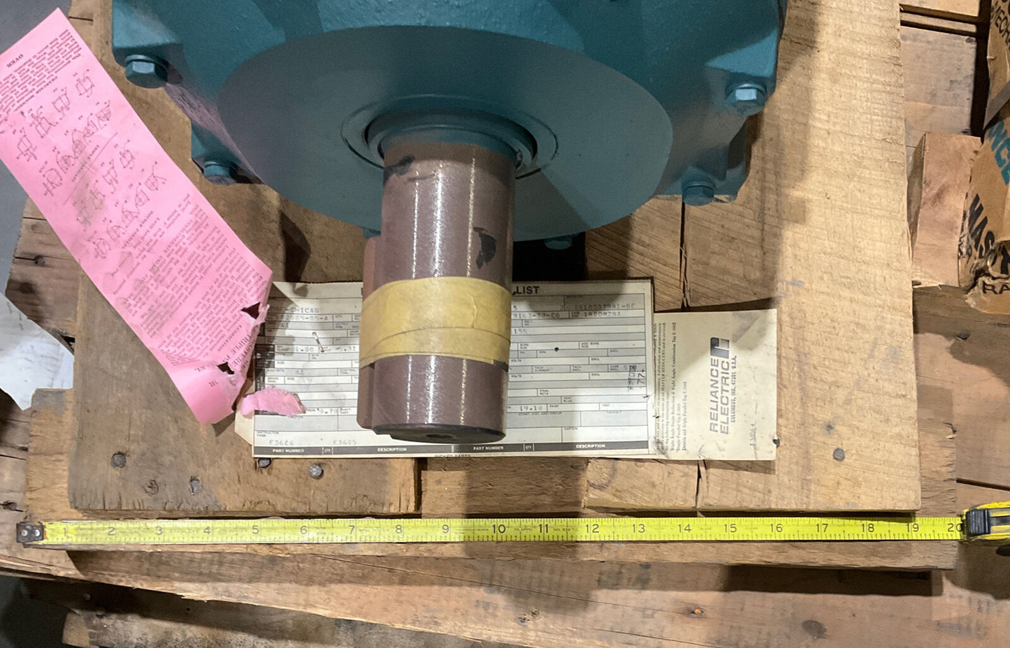 RELIANCE ELECTRIC 10507981-RL 79163-32-CG MASTER XL SPEED REDUCER U3S