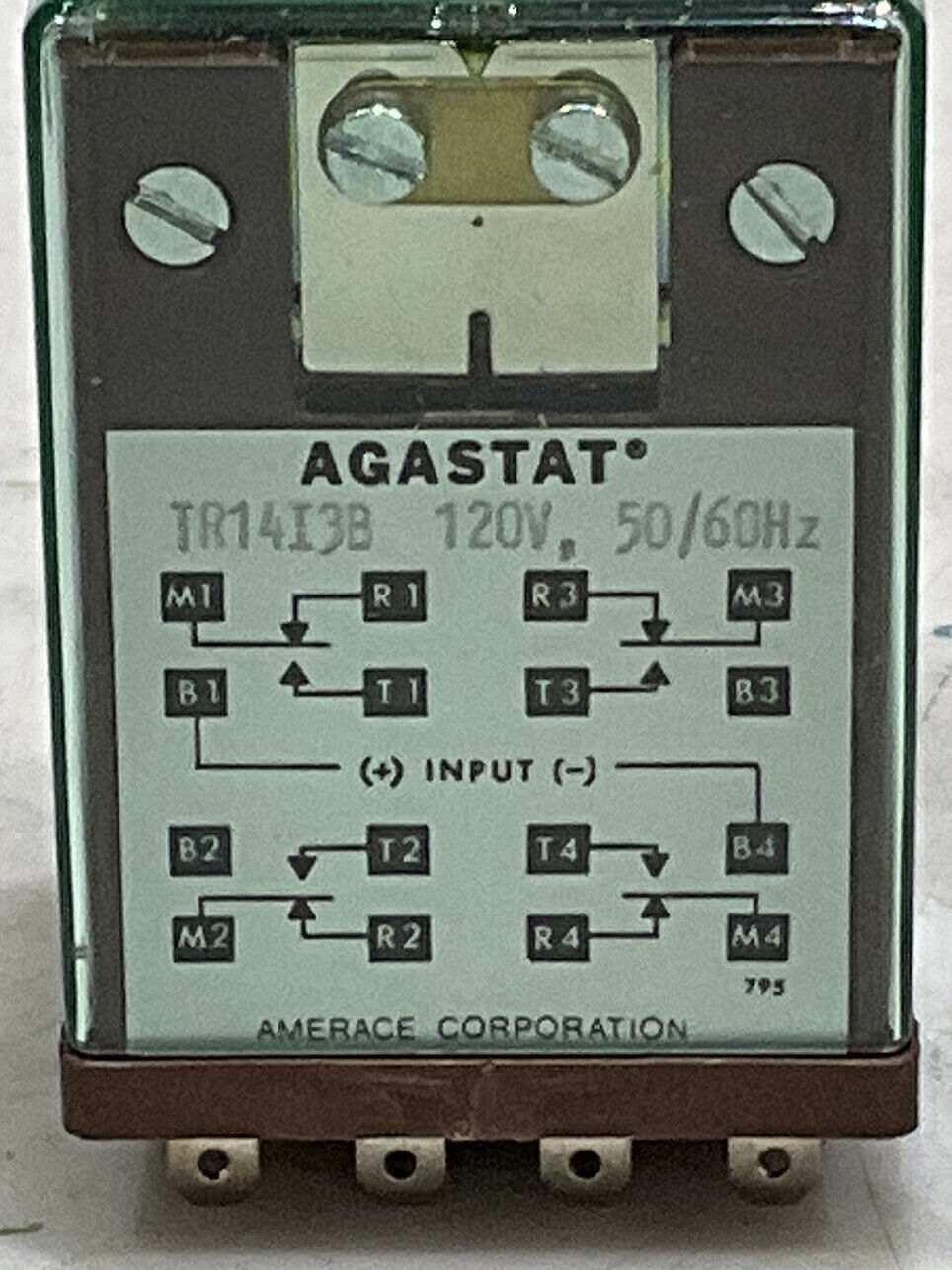 AGASTAT TR14I3B PLUG-IN RELAY 373