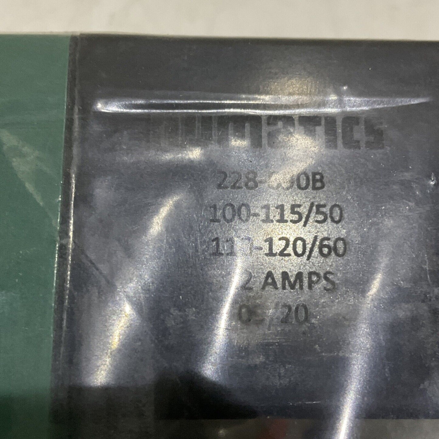 NUMATICS 153SS43AK011Z30 SOLENOID VALVE WITH BASE 3/8” 110-120V 50-60A .12 373