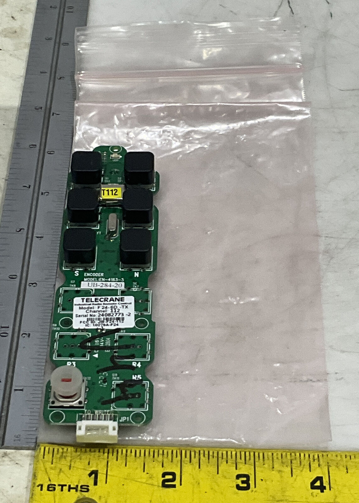 TELECRANE F24-6D-Tx EN-4163-5 ENCODER 876