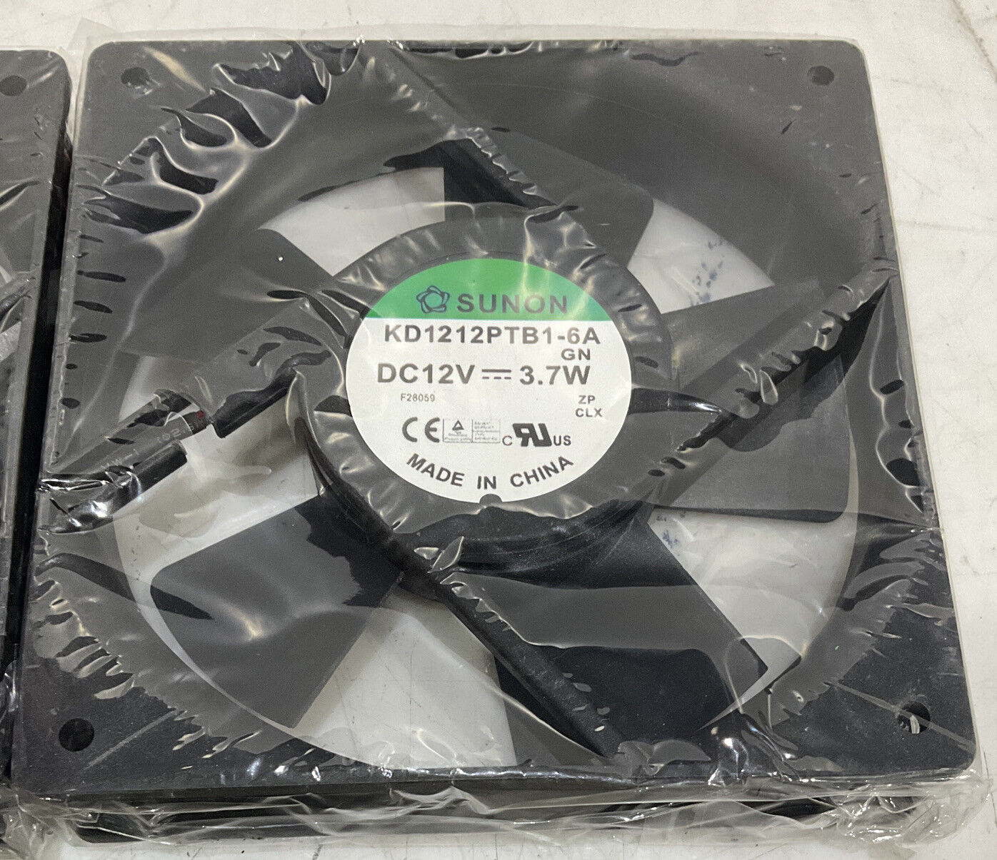 SUNON KD1212PTB1-6A DC12V 3.7W SERVO GRADE COOLING FAN LOT OF 3 U3S