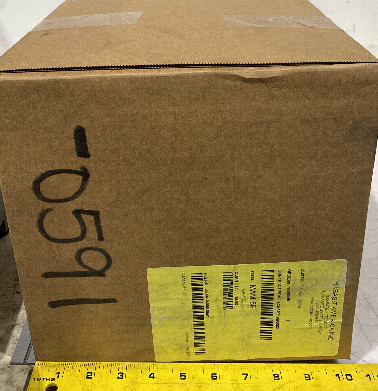 HABASIT MAM-5E DRIVE BELT LOT OF 25 U3S