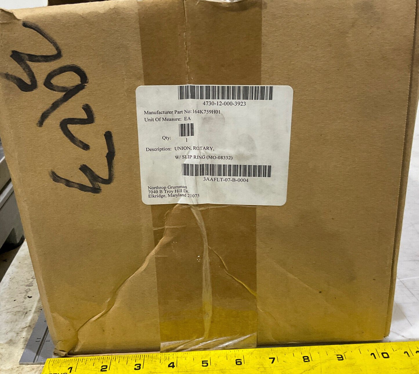 DYNAMIC SEALING TECHNOLOGIES M0–08332-R E S10DP16DST1 ROTARY UNION U3S