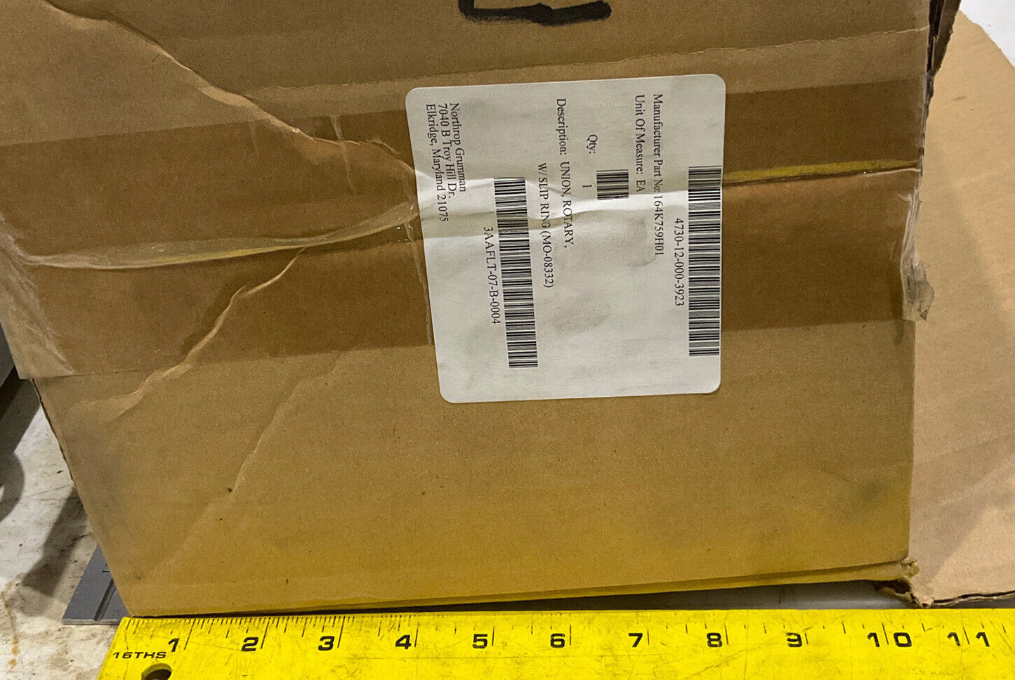 DYNAMIC SEALING TECHNOLOGIES M0–08332-R E S10DP16DST1 ROTARY UNION U3S