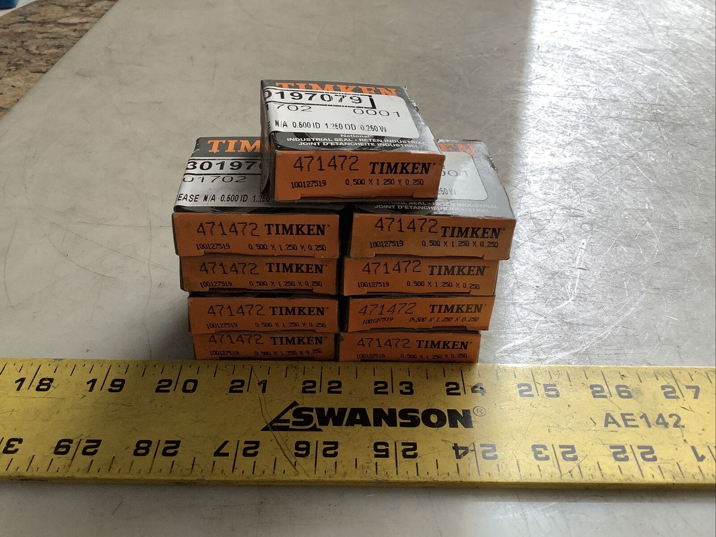 TIMKEN 471472 OIL SEAL 373 - LOT OF 9