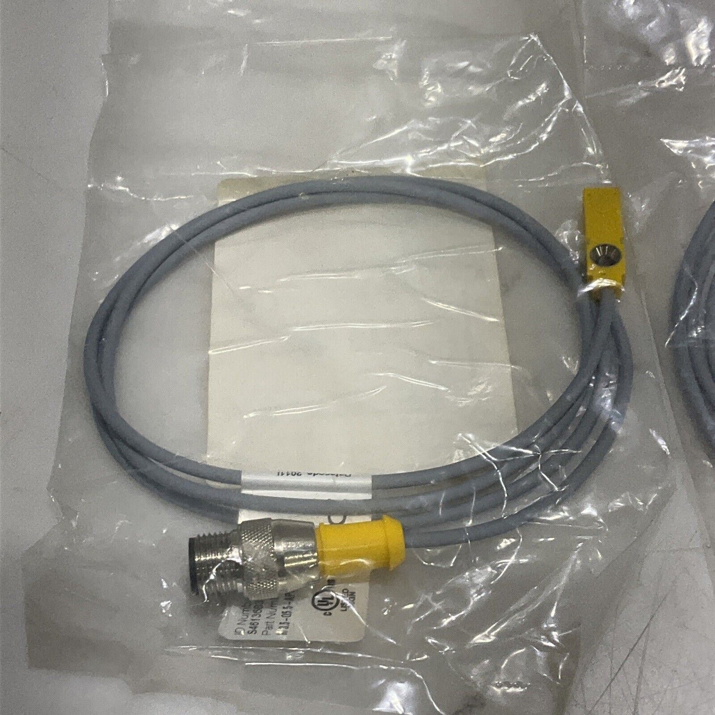 TURCK NI 3.5-Q5.5-AP6X-1M-RS 4T SENSOR CABLE ASSEMBLY LOT OF 2 U3S