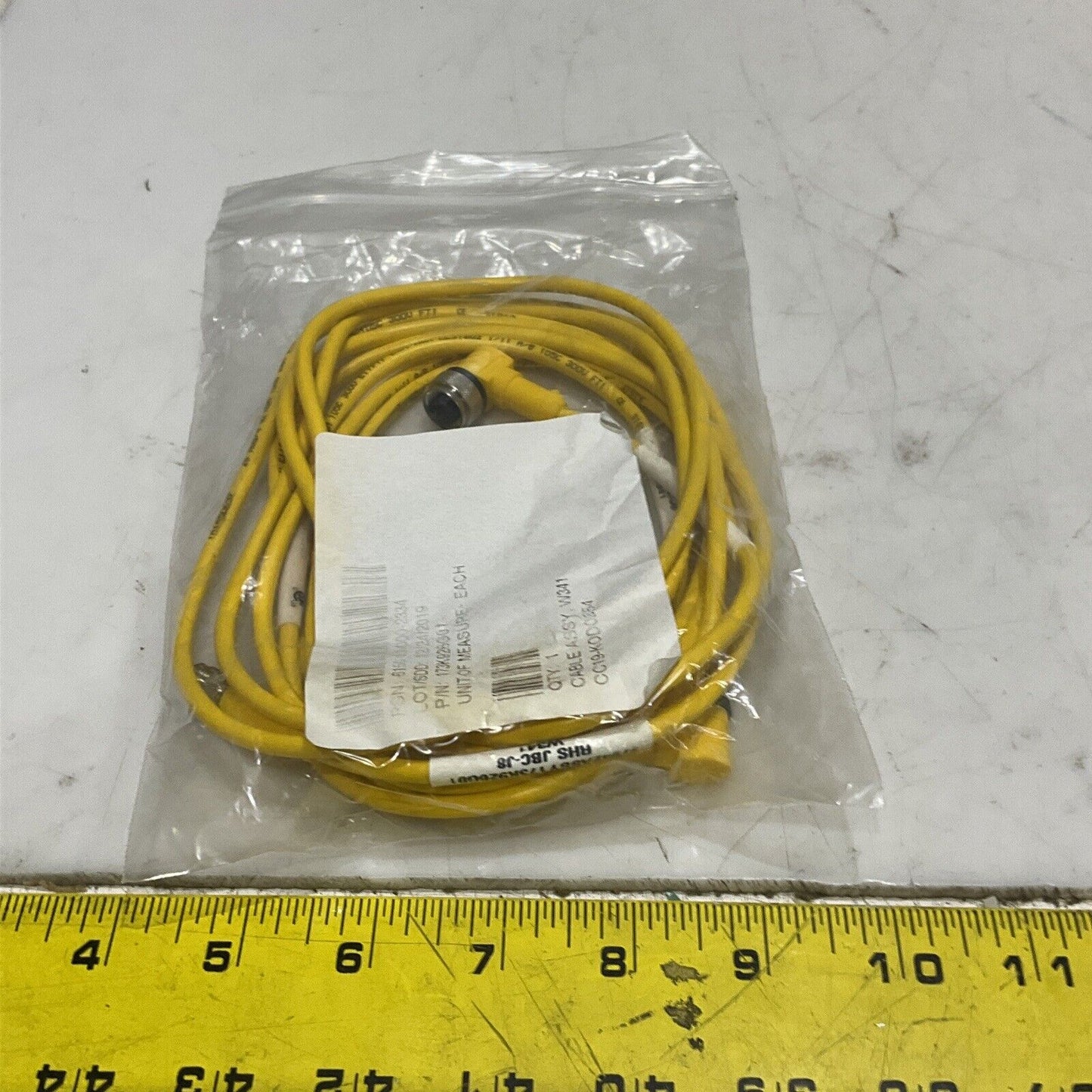 TRUCK U-13509 WK 4.4T-2-PSG 4M DOIBLE ENDED CORDSET CABLE ASSEMBLY LOT OF 2 U3S