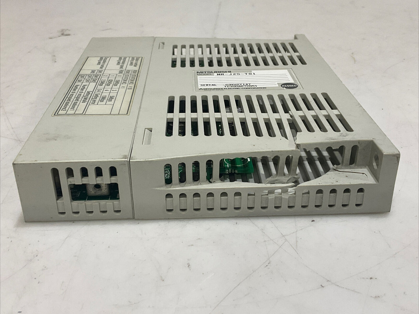 MITSUBISHI MR-J2S-T01 SERVO INTERFACE DRIVER CC-LINK I/O MODULE U3S
