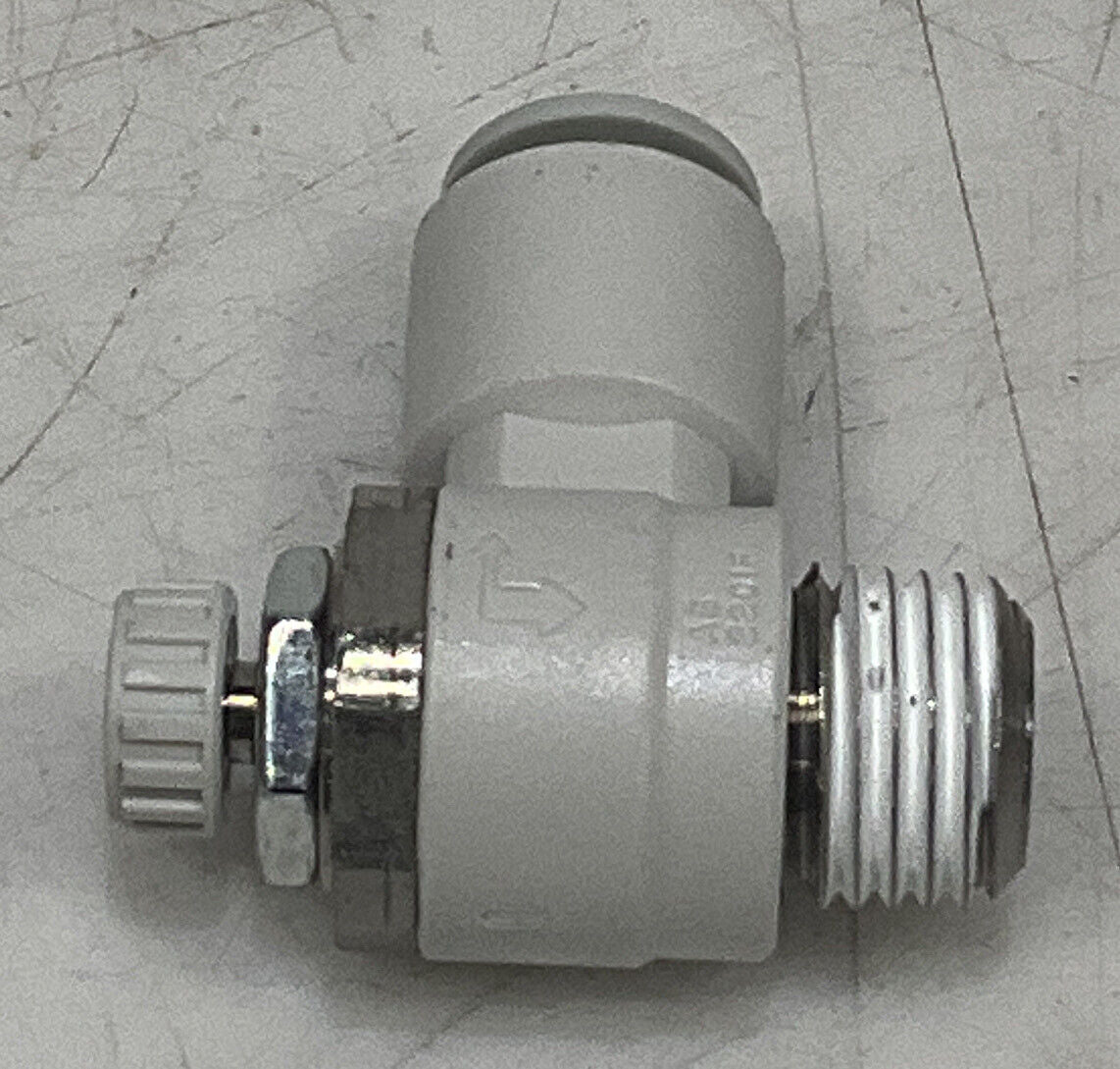 SMC AS2201F FLOW/SPEED CONTROL FITTING LOT OF 19 U3S
