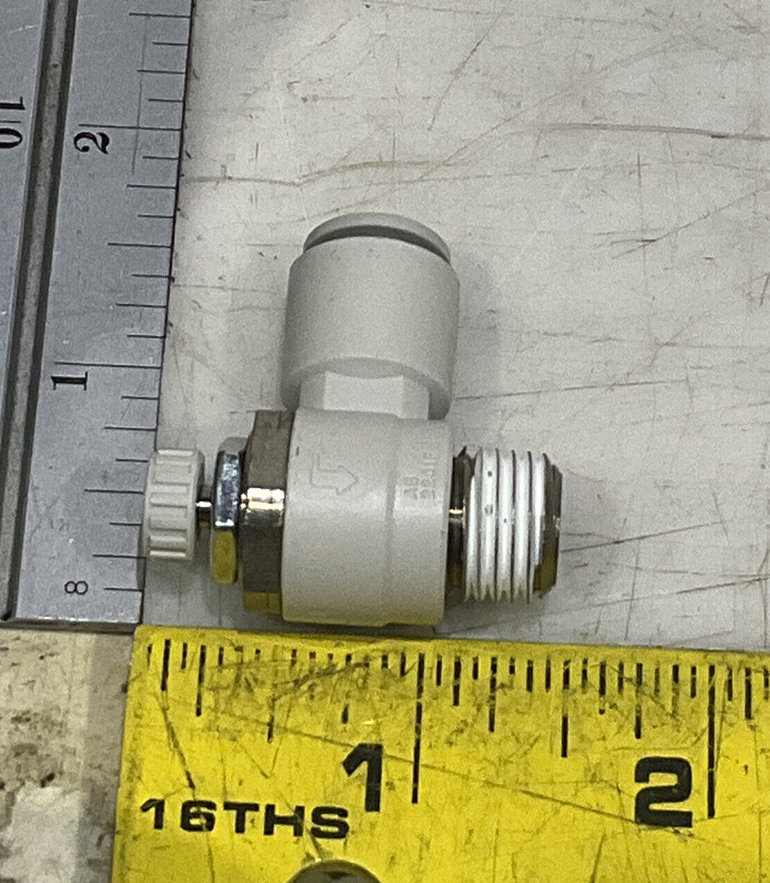 SMC AS2201F FLOW/SPEED CONTROL FITTING LOT OF 19 U3S