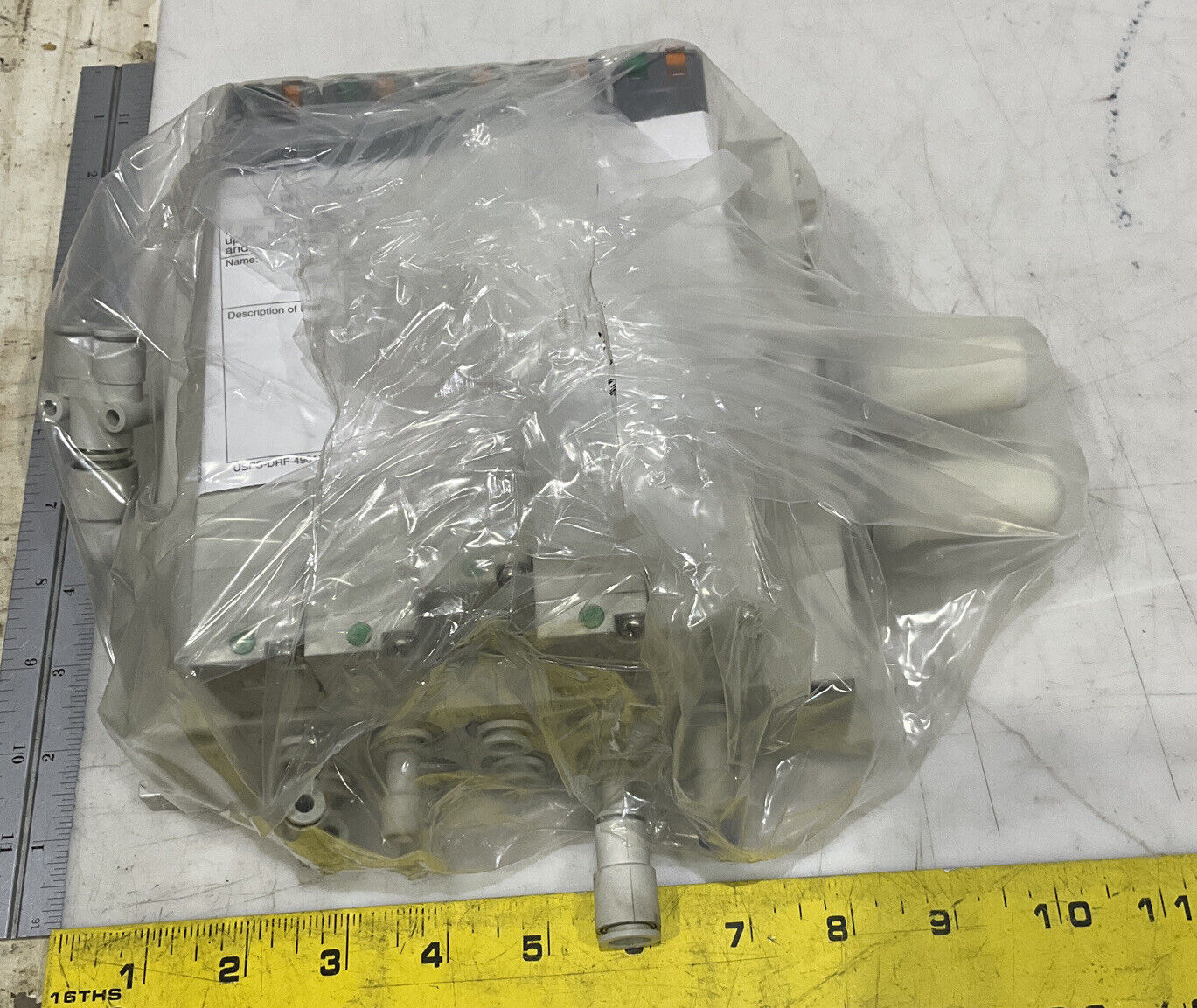 SMC VV5Q41-05-DAM0106 MOUNTED MANIFOLD SUBCONNECTOR TRANSMISSION ASSEMBLY U3S