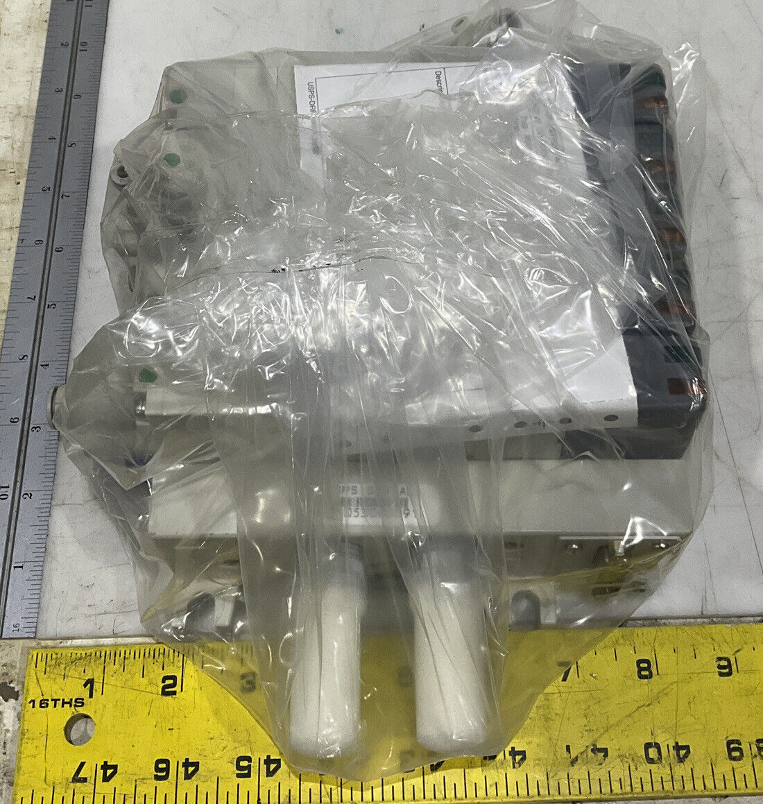 SMC VV5Q41-05-DAM0106 MOUNTED MANIFOLD SUBCONNECTOR TRANSMISSION ASSEMBLY U3S