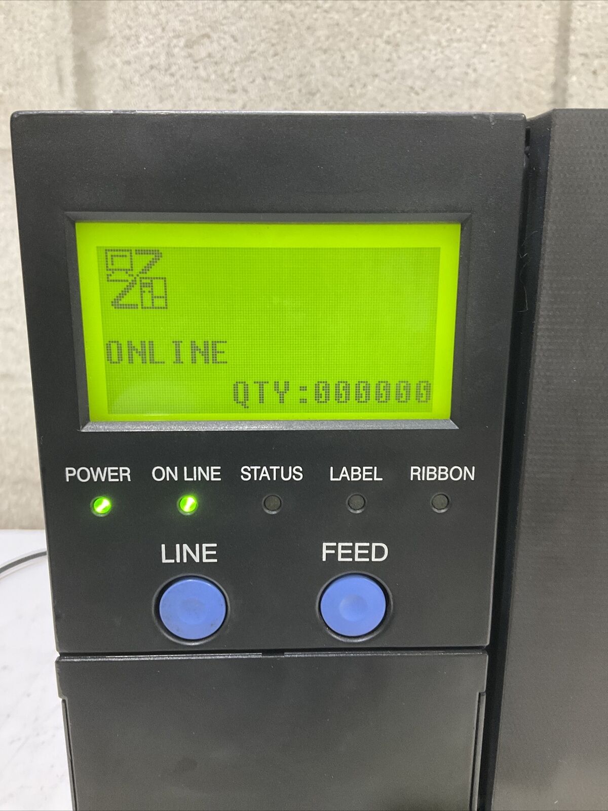SATO GT408E BAR CODE PRINTER 240V 1.5 A 50/60 HZ U3S