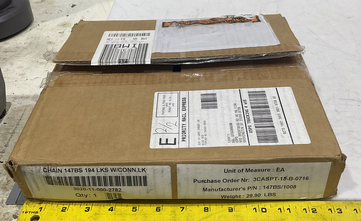 REGINA 147BS/1008 ROLLER CHAIN U3S