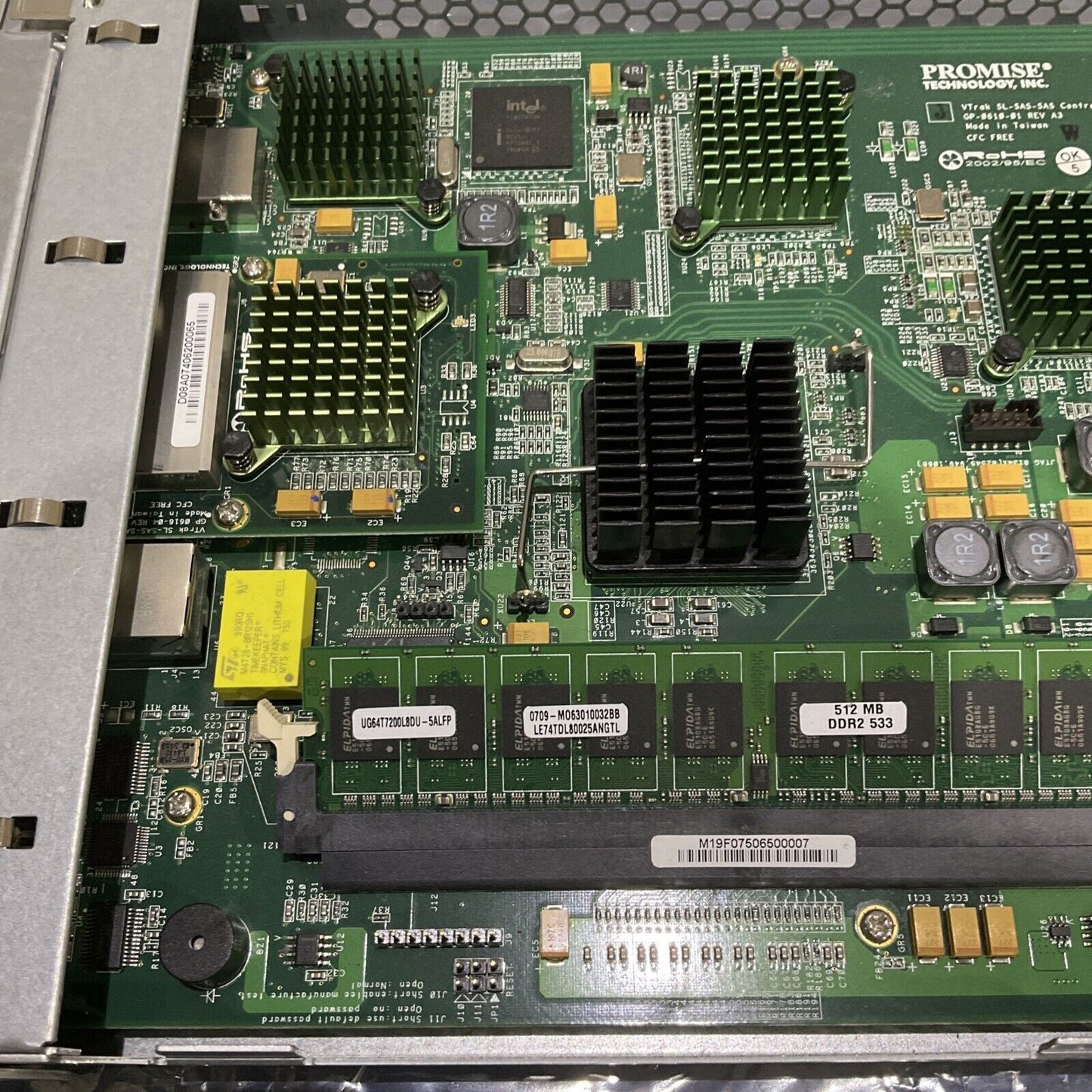 PROMISE TECHNOLOGY INC X10 VTRAK SL-SAS-SAS CONTROLLER GP-0610-01 R PEV A3 U3S