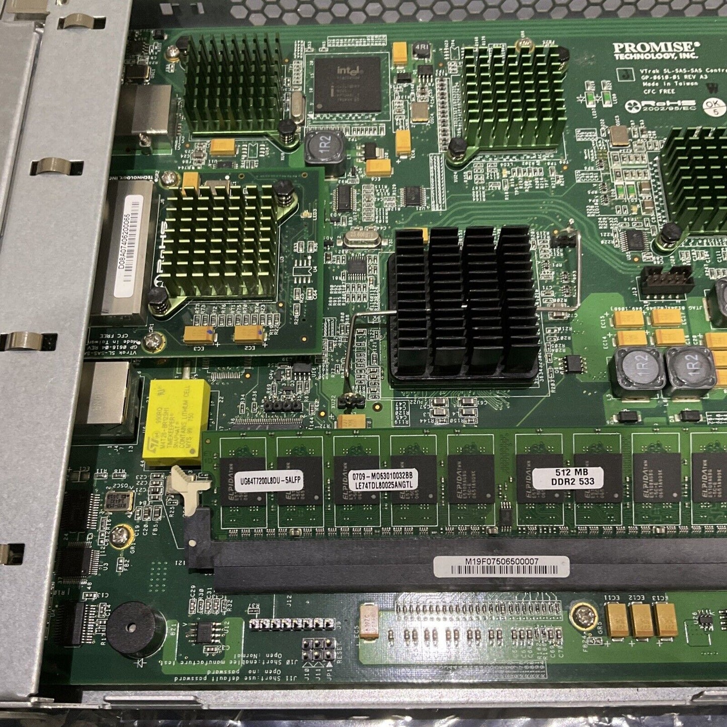 PROMISE TECHNOLOGY X10 VTRAK SL-SAS-SAS CONTROLLER GP-0610-01 R PEV A3 U3S