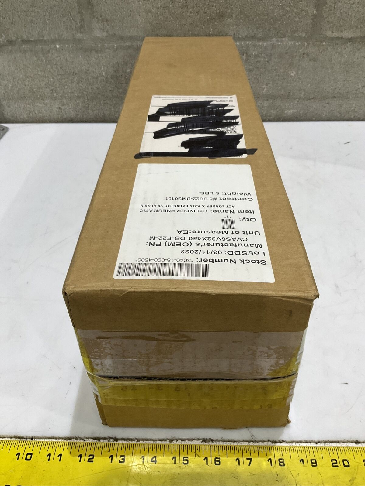PHD CVAS6V 32 X 450-DB-F22-M PNEUMATIC CYLINDER U3S