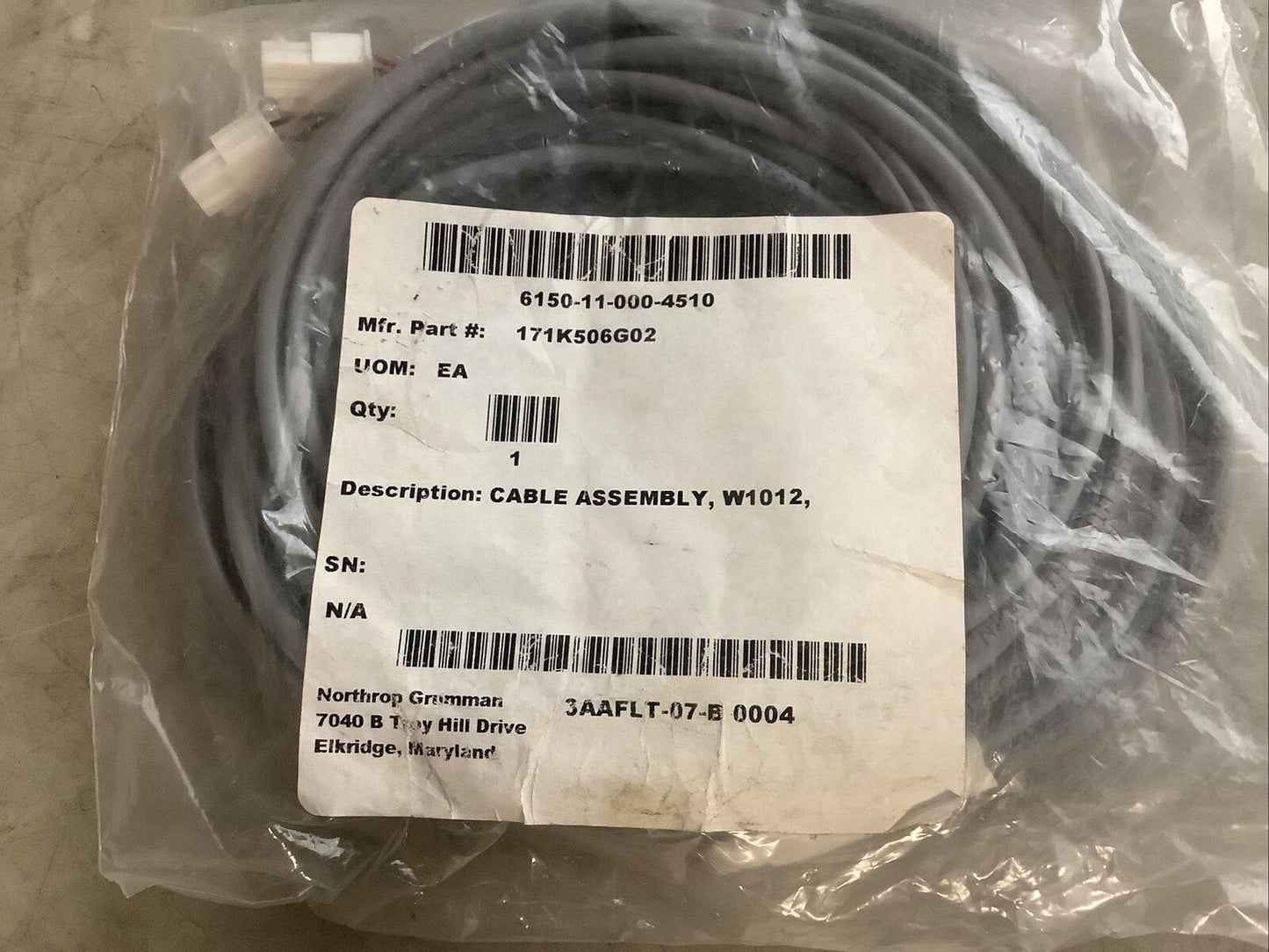 TURCK 97942 171K506G02 CABLE ASSEMBLY U3S