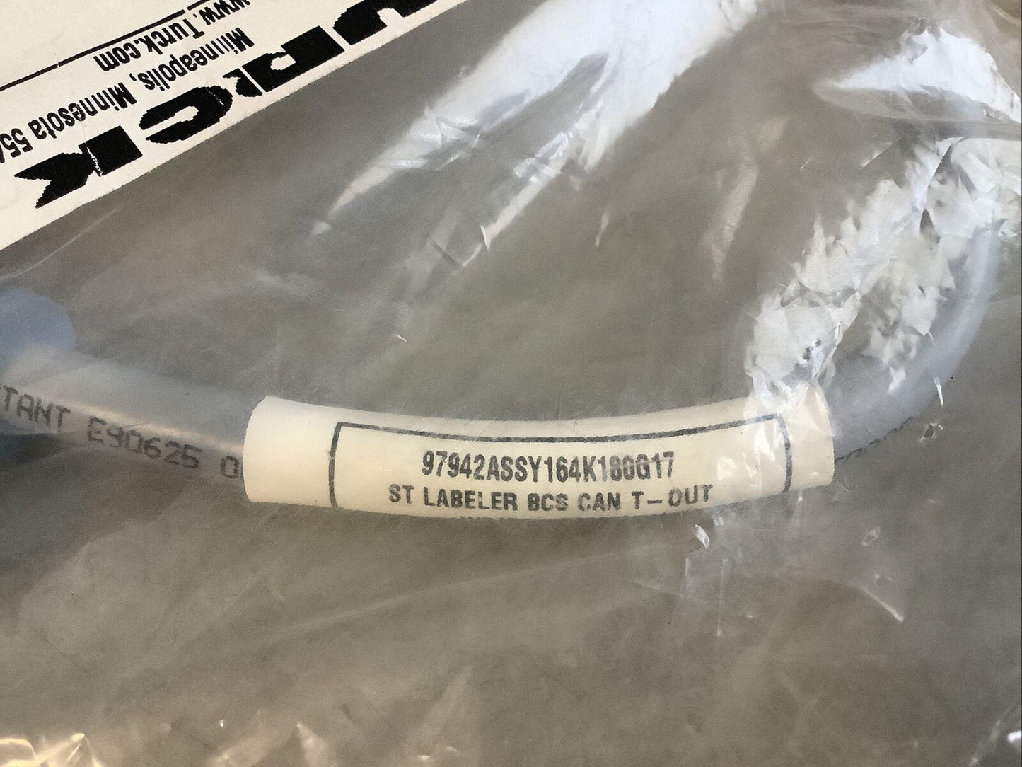 TURCK 164K180G17 U2-13417 CABLE ASSEMBLY U3S