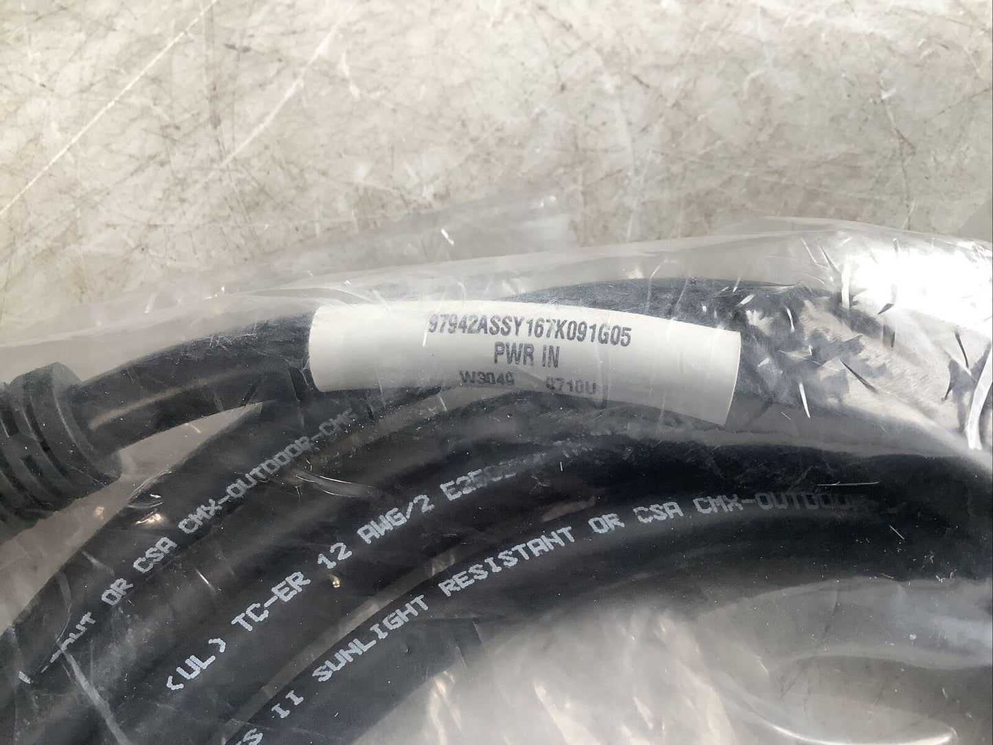 TURCK 167K091G05 U2-13025 CABLE ASSEMBLY U3S