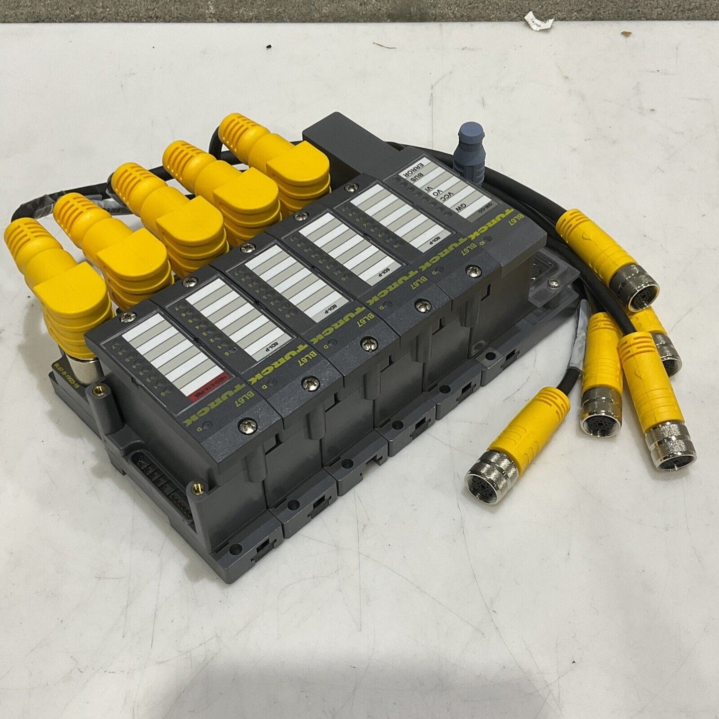 TURCK BL67 BL10009 BL67-B-1M23-19 8DI-P INDEXER ASSEMBLY BLOCK U3S
