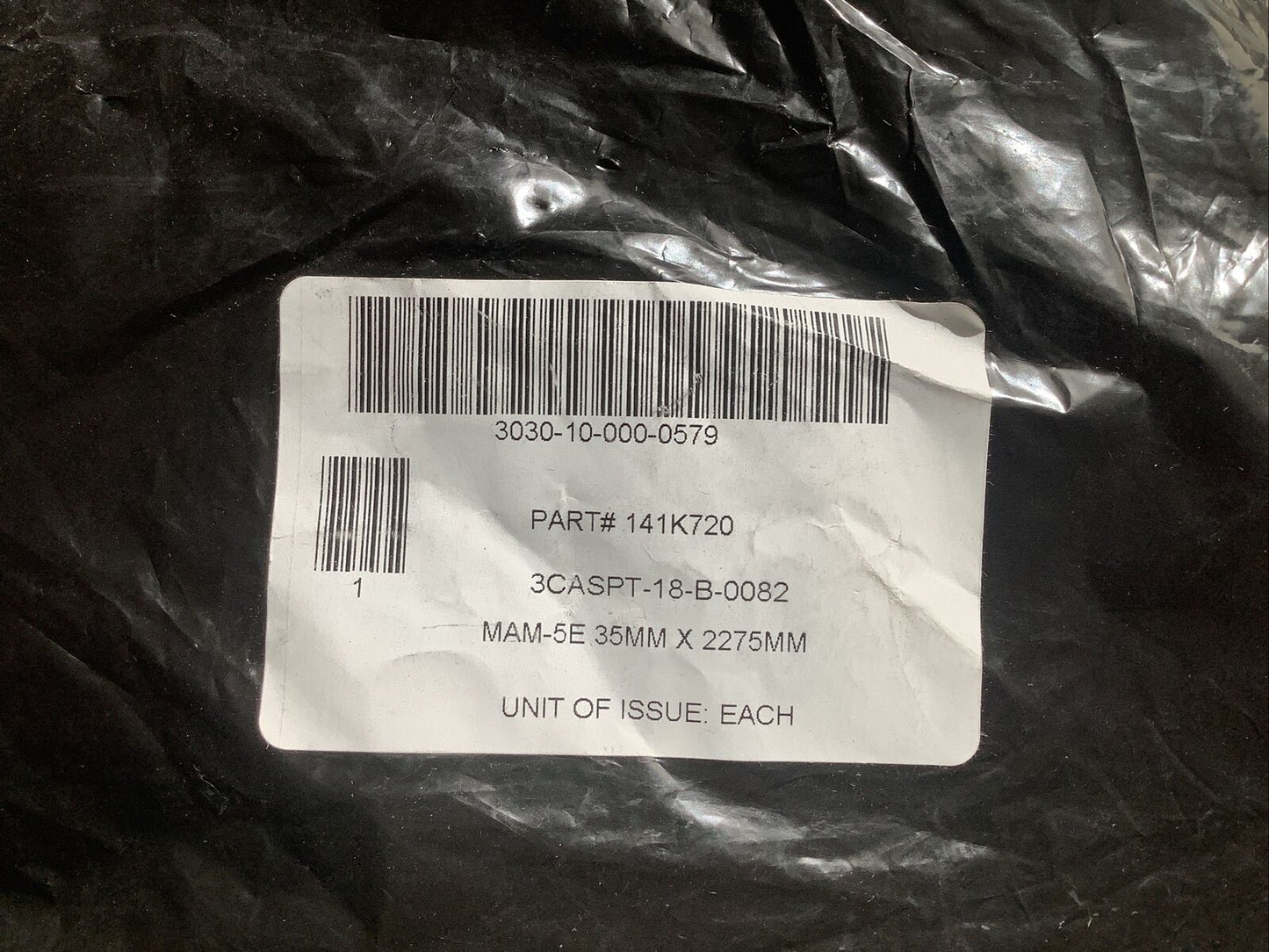 HABASIT AMERICA 141K720 1948833-1-1 CONVEYOR BELTS 35MM X 2275MM U3S - LOT OF 2