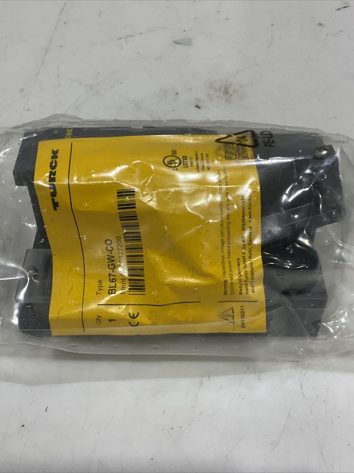 TURCK BL67-GW-CO I/O GATWAY U3S