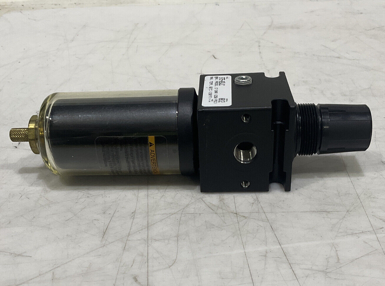 PARKER WATTS B75-02WJC 250PSI 125F MANUAL TWIST DRAIN 1/4” NPT FILTER REGULATOR U3S