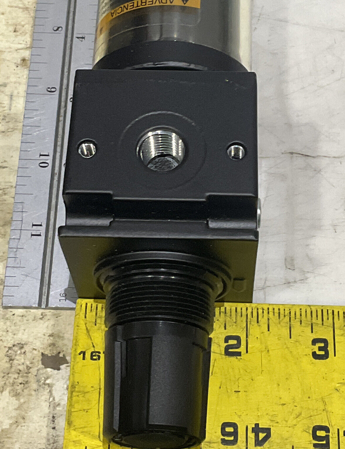 PARKER WATTS B75-02WJC 250PSI 125F MANUAL TWIST DRAIN 1/4” NPT FILTER REGULATOR U3S