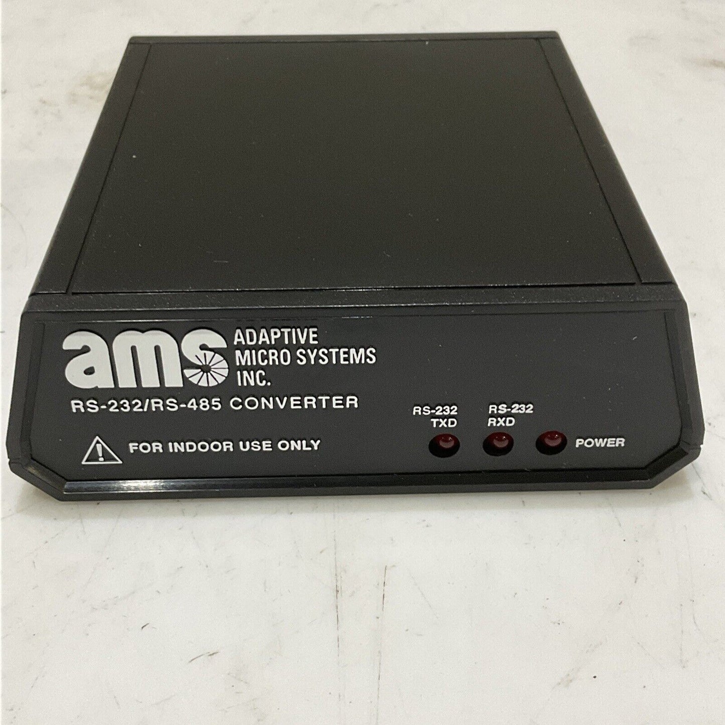 AMS RS-232/RS-485 10881111 CONVERTER 9 VAC 50/60 HZ .150A U3S
