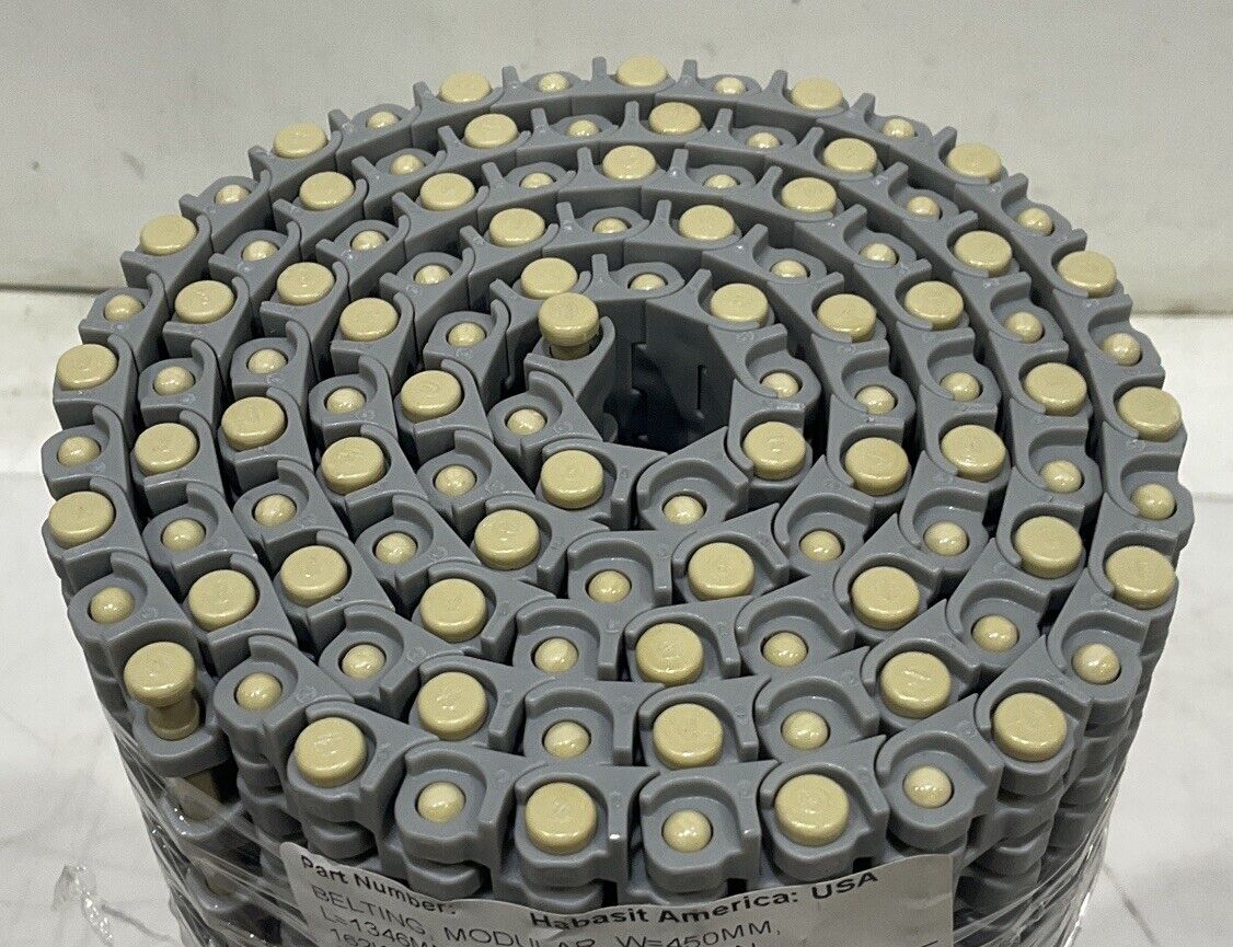 HABASIT AMERICA M1220 18IN BY 53IN MODULAR BELTING U3S