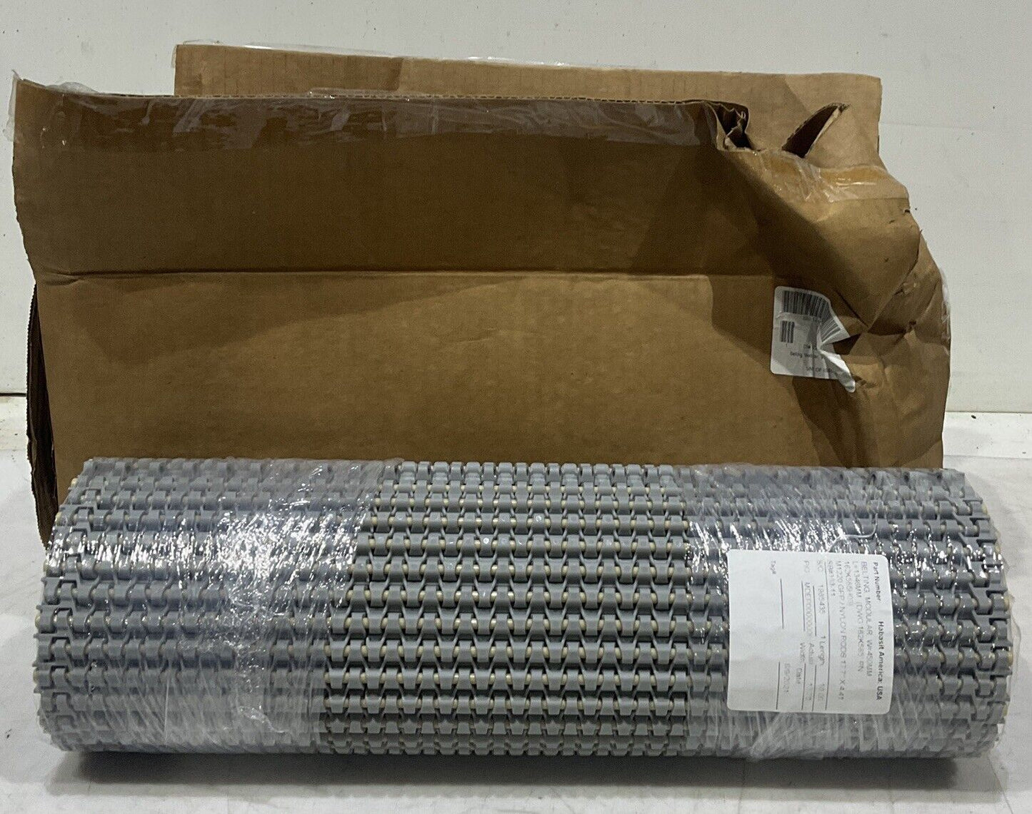 HABASIT M1220 GPP NYLON RODS MODULAR BELTING 18 IN BY 53 IN U3S