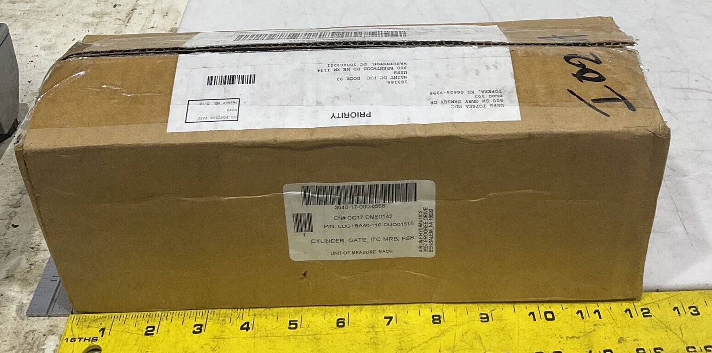 SMC CDG1BA40-110-DUO01515 GATE CYLINDER U3S