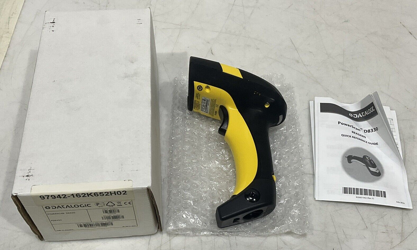DATALOGIC D8330 POWERSCAN READER HANDHELD CODE SCANNER U3S