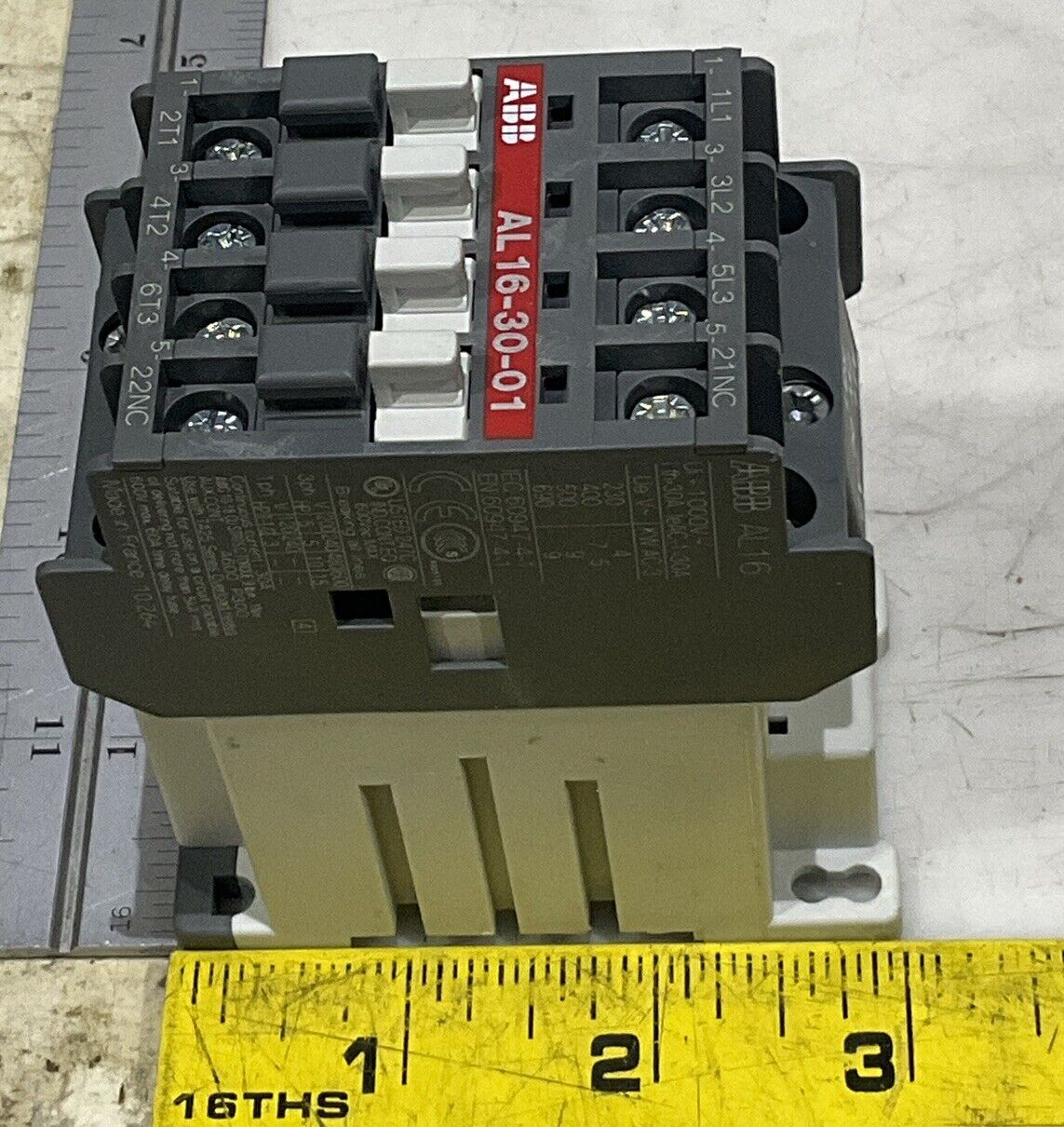 ABB AL16-30-01 CONTACTOR U3S