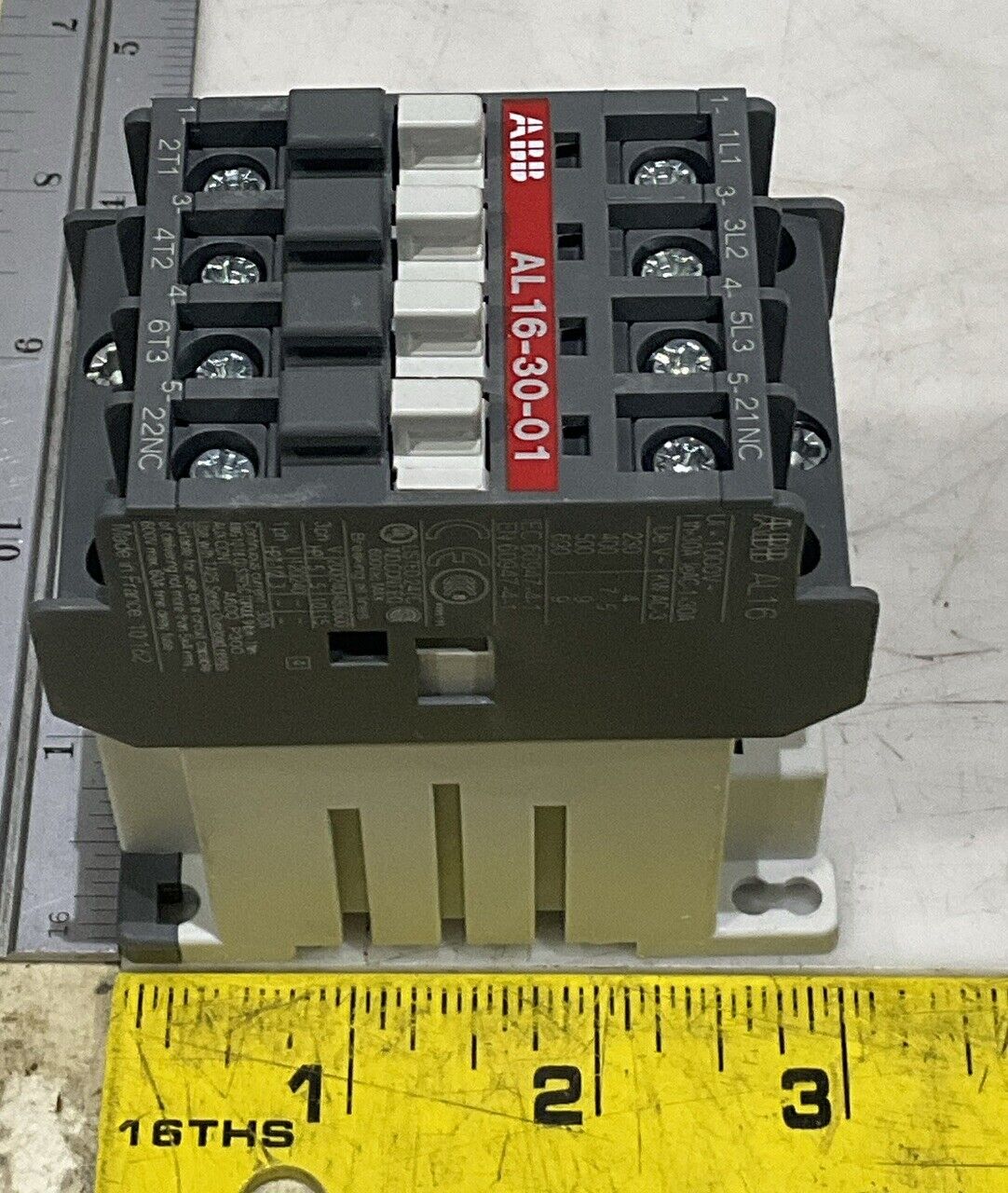 ABB AL16-30-01 RELAY MASTER CONTROL U3S