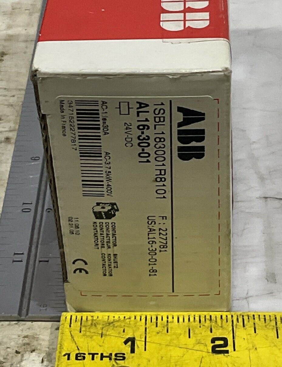 ABB AL16-30-01 RELAY MASTER CONTROL U3S