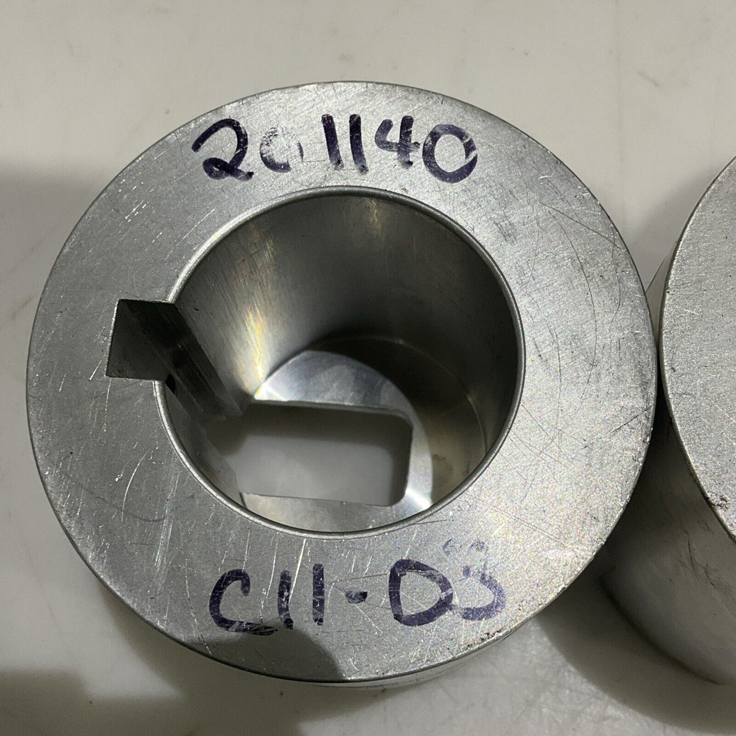 JBT WT100-011 J050058716 SR-S01 COUPLING SIZE 28 SPECIAL 254TC LOT OF 2 U4M
