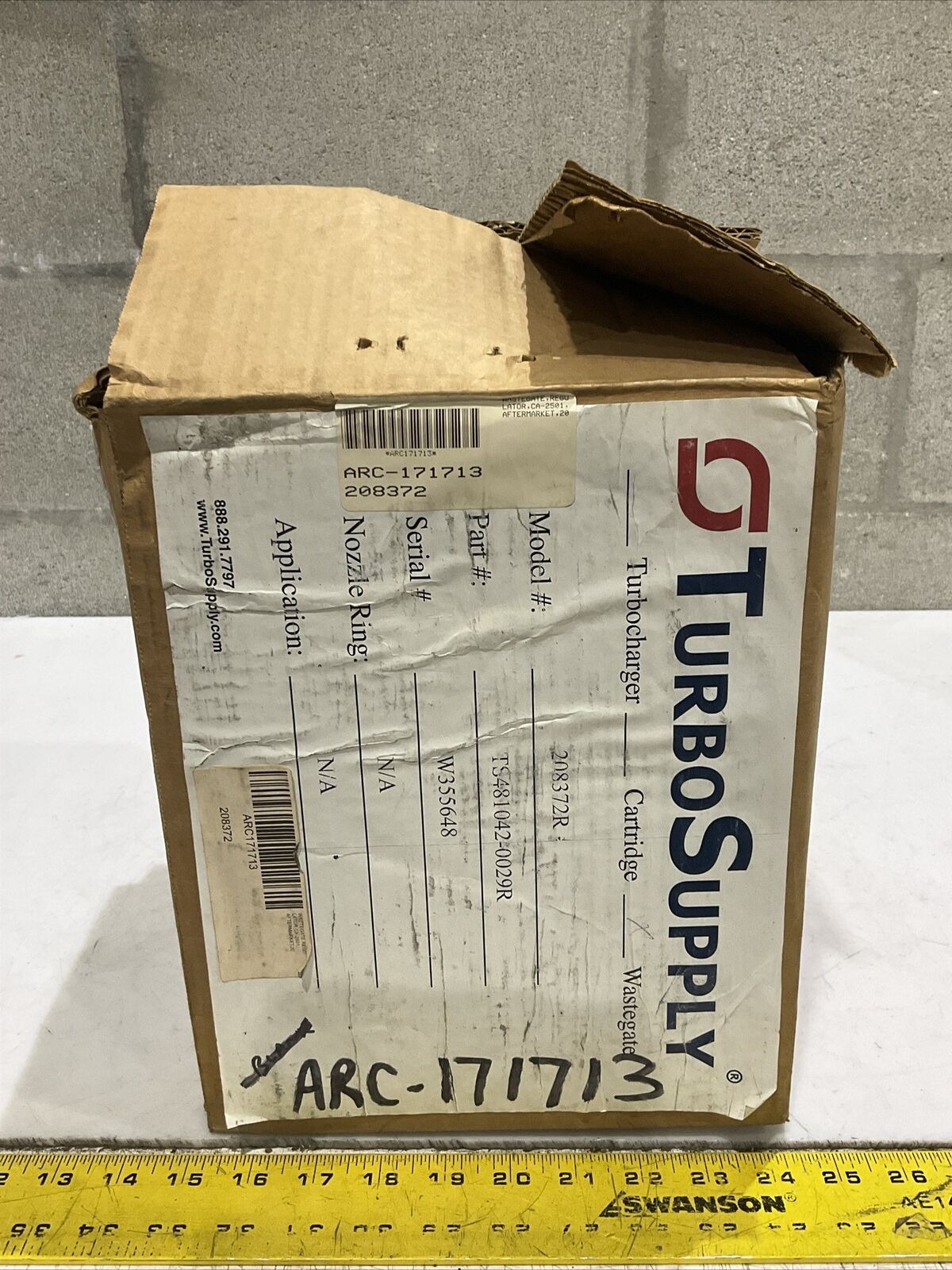TURBOCHARGER 208372R TS481042-0029R WASTEGATE REGULATOR CA-2501 U4M